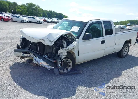 2007 Chevrolet Silverado 1500 Classic Work Truck из США, поврежденный, VIN 1GCEC19Z67Z141424